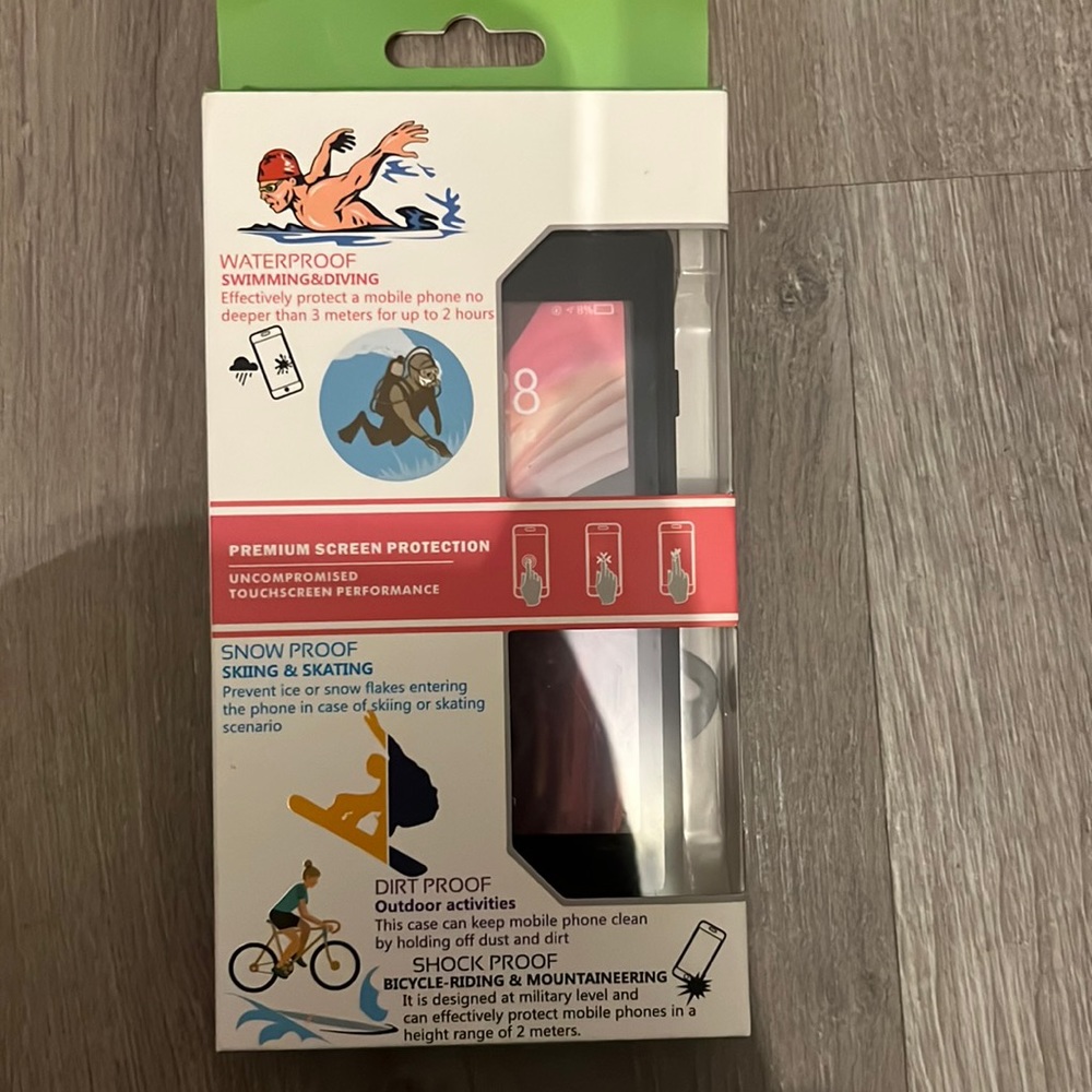 diverbox iphone se 202 water resistant phone case